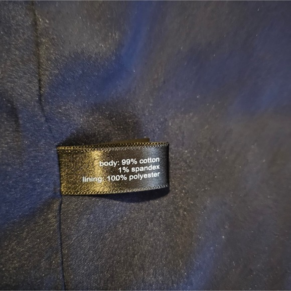 The limited women's navy blue dress with stripes size 6 - Picture 13 of 13